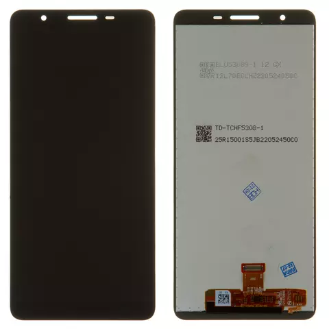 Дисплей для Samsung A013 Galaxy A01 Core, M013 Galaxy M01 Core, чорний, Best copy, без рамки, Сopy