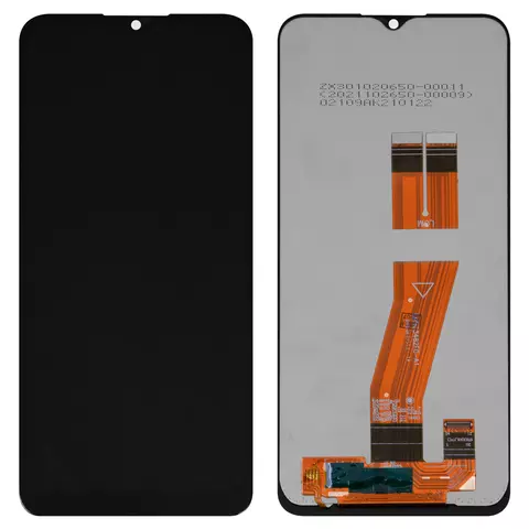 Дисплей для Samsung A025G Galaxy A02s, M025 Galaxy M02s, чорний, Best copy, без рамки, Сopy, (163x72,5 mm)
