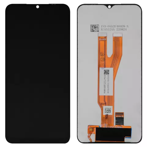 Дисплей для Samsung A032 Galaxy A03 Core, чорний, Best copy, без рамки, Сopy