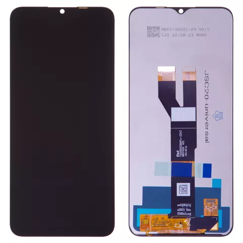 Дисплей для Realme C21, чорний, без рамки, High Copy, RMX3201