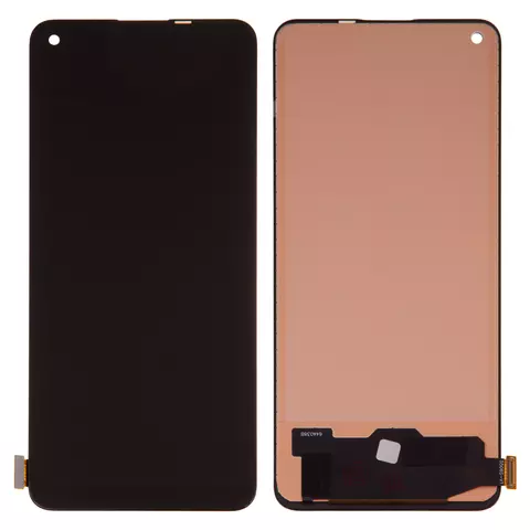 Дисплей для Realme 7 Pro, чорний, без рамки, Сopy, (TFT), RMX2170