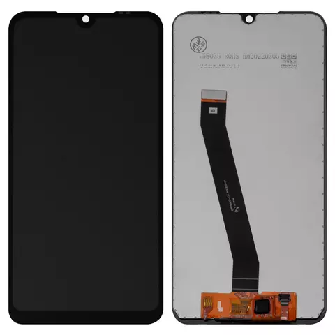 Дисплей для Xiaomi Redmi 7, чорний, без рамки, Сopy, M1810F6LG, M1810F6LH, M1810F6LI