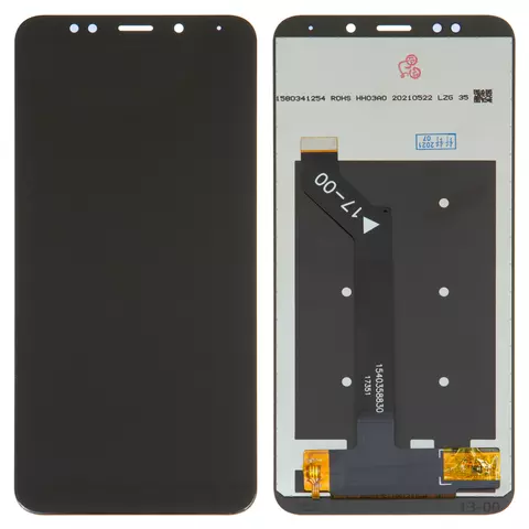 Дисплей для Xiaomi Redmi 5 Plus, чорний, без рамки, Сopy, In-Cell