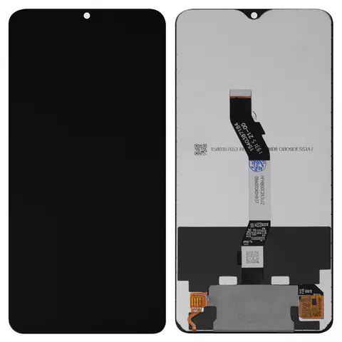 Дисплей для Xiaomi Redmi Note 8 Pro, чорний, без рамки, Сopy, In-Cell, M1906G7I, M1906G7G