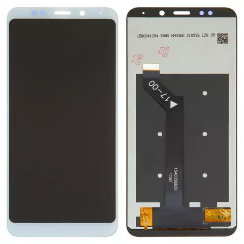 Дисплей для Xiaomi Redmi 5 Plus, білий, без рамки, Сopy, In-Cell