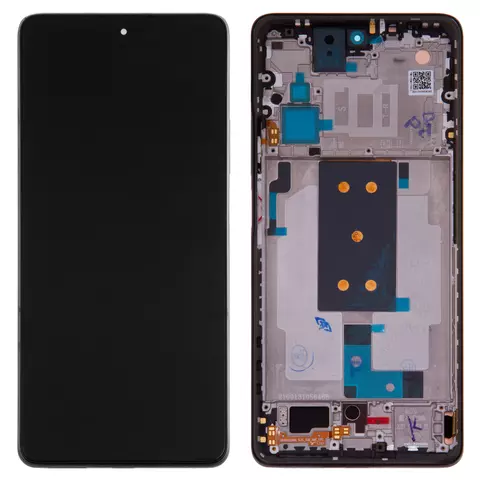 Дисплей для Xiaomi 11T, 11T Pro, чорний, з рамкою, Original (PRC), 21081111RG, 2107113SG, 2107113SI, 2107113SR