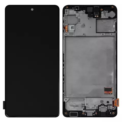 Дисплей для Samsung M317 Galaxy M31s, чорний, з рамкою, Original (PRC)