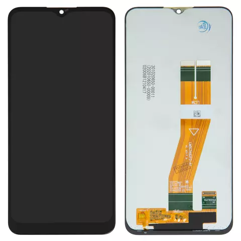 Дисплей для Samsung A035G Galaxy A03, чорний, без рамки, Original (PRC), 163 x 72 mm