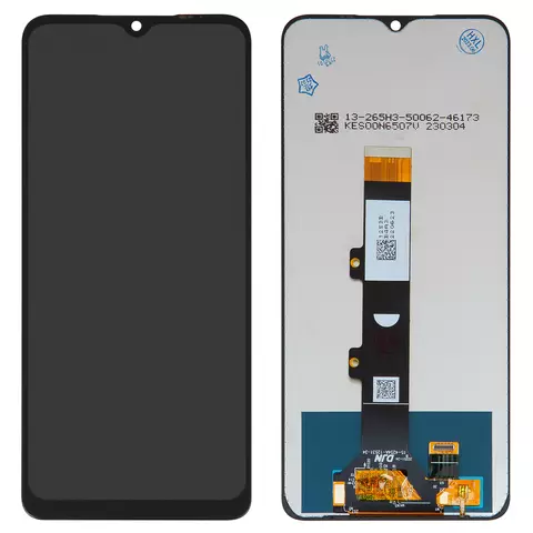 Дисплей для Motorola Moto E22, Moto E22i, чорний, без рамки, High Copy, XT2239