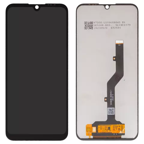 Дисплей для ZTE Blade A5 (2020), Blade A51 Lite, Blade A7 (2019) , Blade A7 (2020) , чорний, без рамки, Original (PRC), (SKI608-B09 V0.1)