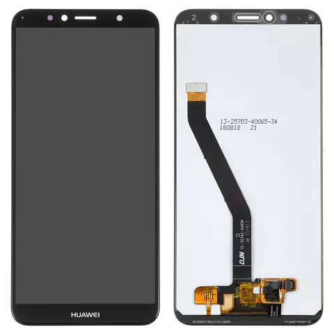 Дисплей для Huawei Honor 7A Pro 5,7", Honor 7C 5,7", Y6 (2018), Y6 Prime (2018), чорний, без рамки, High Copy, AUM-L29/ATU-L21/ATU-L22