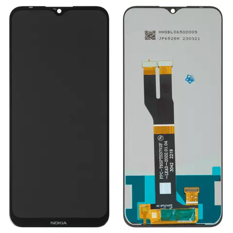 Дисплей для Nokia C21 Plus, чорний, без рамки, High Copy