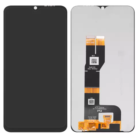 Дисплей для Vivo Y02, чорний, без рамки, High Copy
