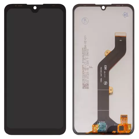 Дисплей для Tecno Pop 5 (BD2), чорний, без рамки, High Copy, BD2, BD2p, BD3, BD1, BD2d, #ZZ60037A-BF1/226149-01-017