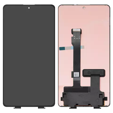 Дисплей для Xiaomi Poco X5 Pro, Redmi Note 12 Pro 5G, Redmi Note 12 Pro Plus, чорний, без рамки, Original (PRC)