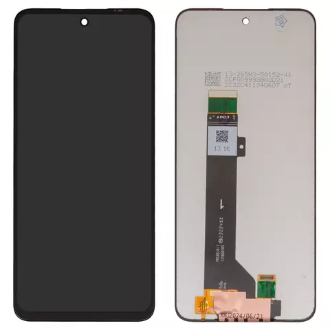 Дисплей для Motorola Moto G13, Moto G23 XT2333, чорний, без рамки, Original (PRC)