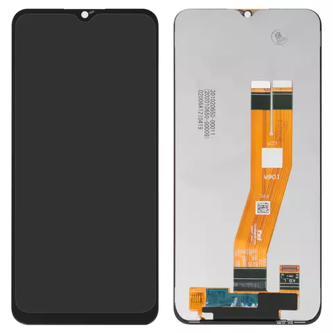 Дисплей для Samsung A042 Galaxy A04e, чорний, без рамки, Original (PRC)