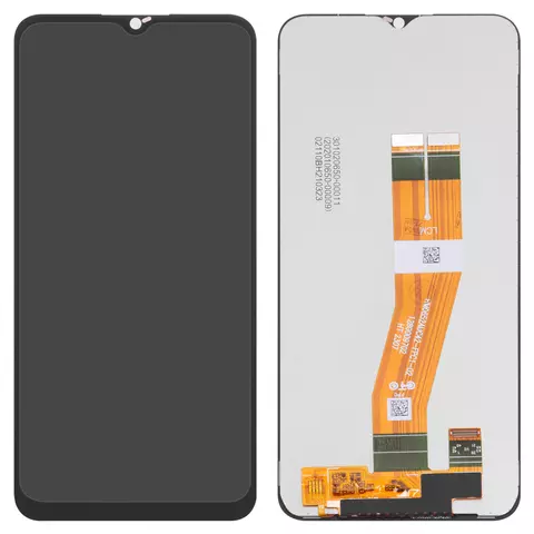 Дисплей для Samsung A042 Galaxy A04e, чорний, Best copy, без рамки, Сopy
