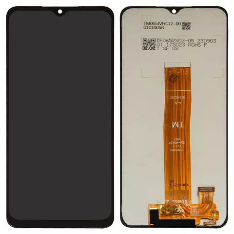 Дисплей для Samsung A047 Galaxy A04s, чорний, Best copy, без рамки, Сopy