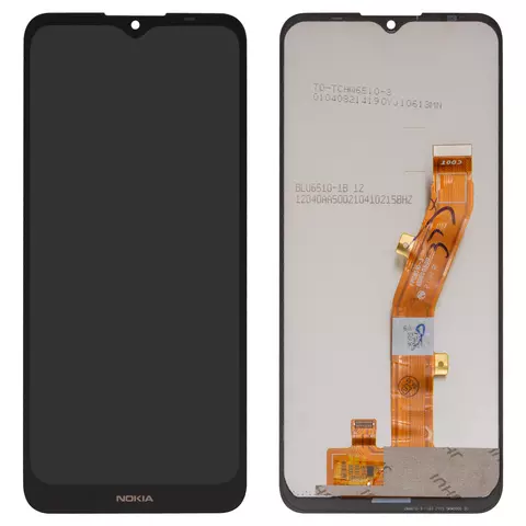 Дисплей для Nokia C10, C20, C21, чорний, без рамки, Original (PRC)