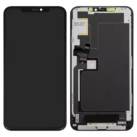 Дисплей для iPhone 11 Pro Max, чорний, з рамкою, Copy, (TFT), ZY