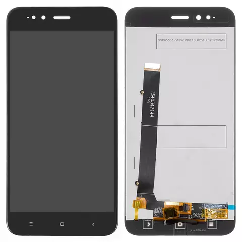 Дисплей для Xiaomi Mi 5X, Mi A1, чорний, без рамки, High Copy, MDG2, MDI2, MDE2