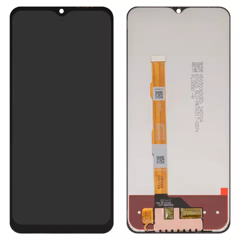 Дисплей для Vivo Y01, Y11s, Y12a, Y12s, Y15a, Y15c, Y15s, Y20 (2021), Y20i, Y20s, чорний, без рамки, High Copy, BV065WBM-L02-FP0163