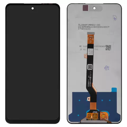 Дисплей для Tecno Camon 17 Pro, Camon 17P, Camon 18, Camon 18P, Camon 18T; Infinix Hot 11s, Hot 11s NFC, чорний, без рамки, High Copy, CI6n, CH7n, X6812B, #FPC6805-4/1540415650/1540415310
