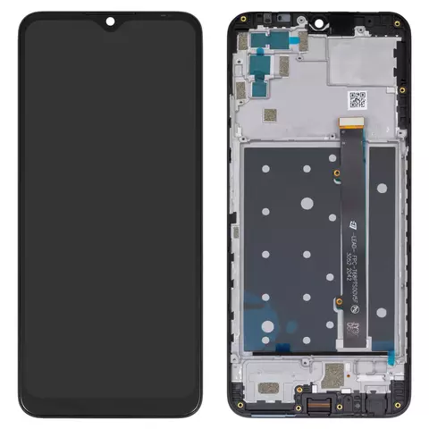Дисплей для ZTE Blade V2020 Smart, чорний, з рамкою, Original (PRC), LMIBH06817290-LFPC-03, FPC-T68PTS00VF