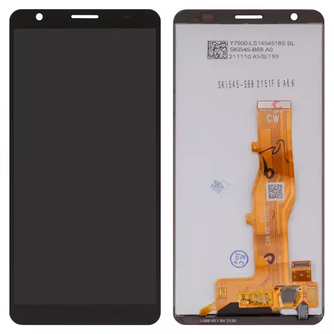 Дисплей для ZTE Blade A3 (2020), чорний, без рамки, Original (PRC), SKI 545-B68 V0.2