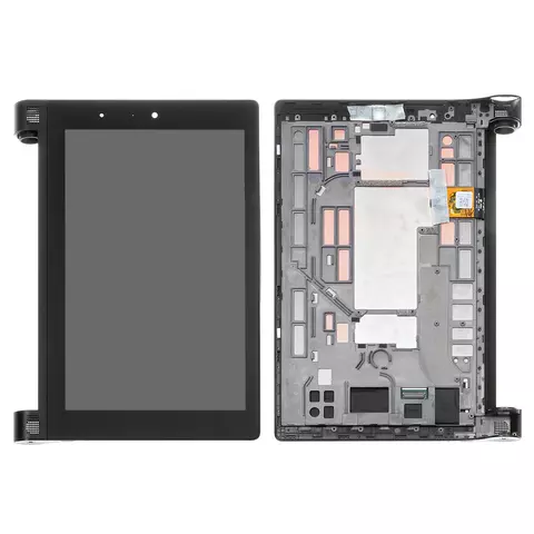 Дисплей для Lenovo Yoga Tablet 2-831, чорний, з рамкою, windows version, #MCF-080-1838/CLAA080FP01 XG