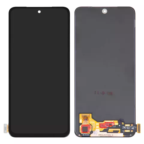 Дисплей для Xiaomi Poco M4 Pro 4G, Redmi Note 11, Redmi Note 11S, Redmi Note 12S, чорний, без рамки, Оригінал (переклеєне скло)