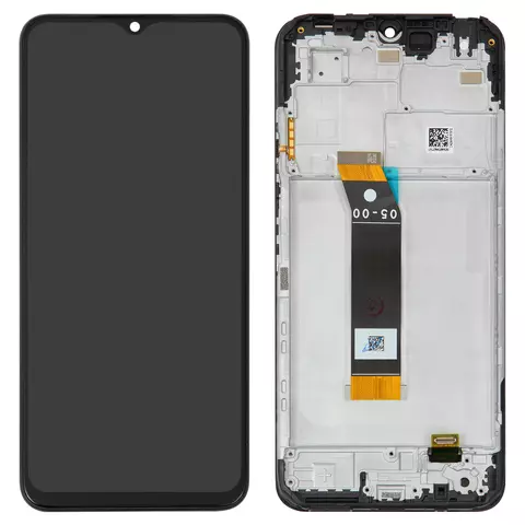 Дисплей для Xiaomi Redmi 10 5G, чорний, з рамкою, Original (PRC), REV 05-00
