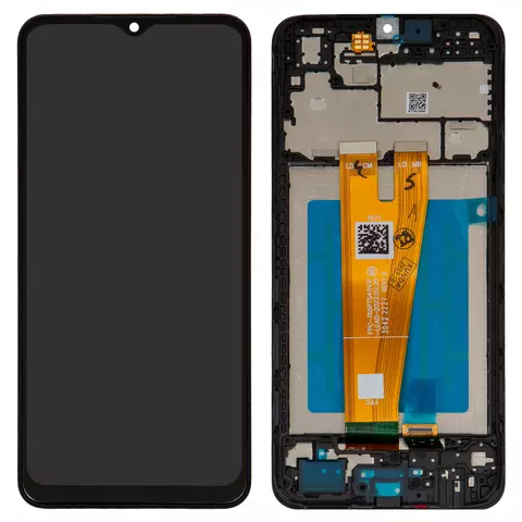 Дисплей для Samsung A045 Galaxy A04, чорний, з рамкою, Original (PRC)