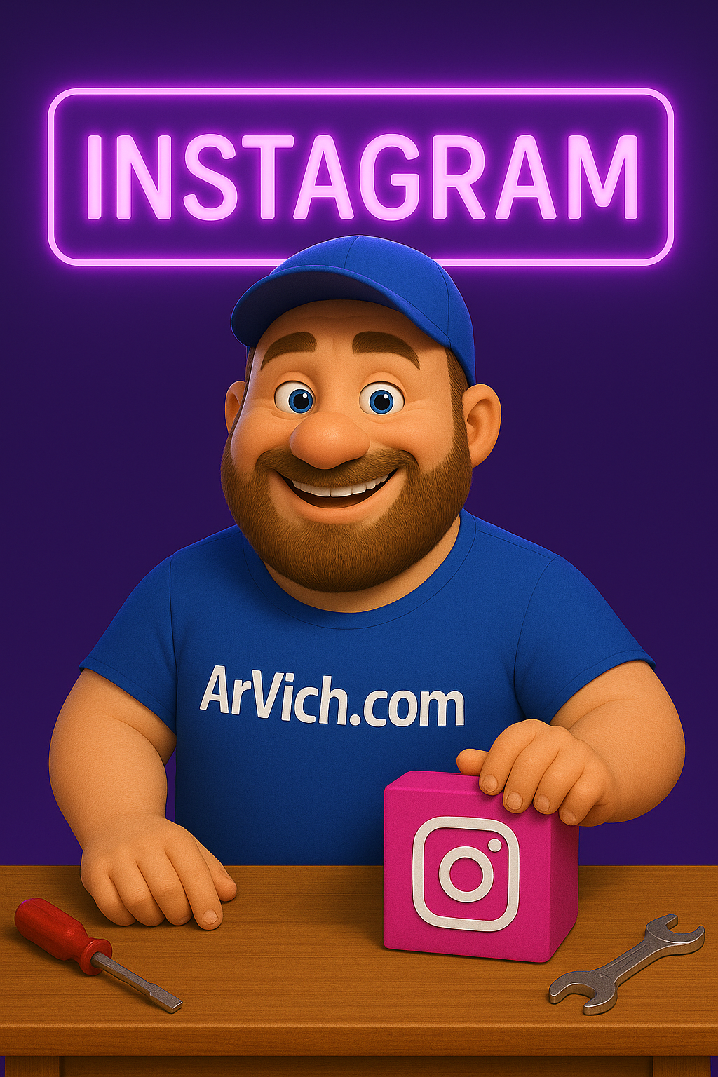 Instagram ArViCh.com