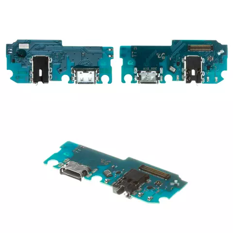 Шлейф для Samsung A125F Galaxy A12, M127 Galaxy M12, конектора зарядки, Original (PRC), плата зарядки