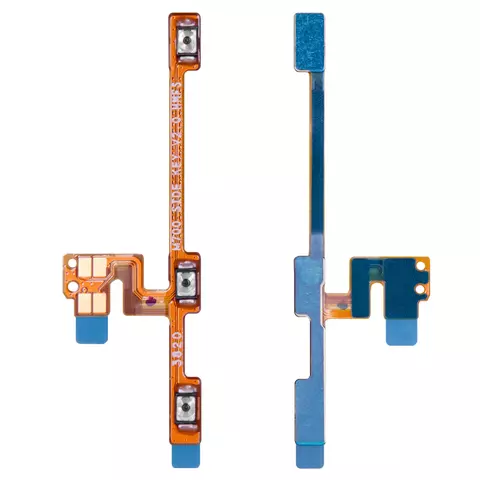 Шлейф для Xiaomi Poco X3, Poco X3 Pro, кнопок звуку, кнопки ввімкнення, MZB07Z0IN, MZB07Z1IN, MZB07Z2IN, MZB07Z3IN, MZB07Z4IN, MZB9965IN, M2007J20CI