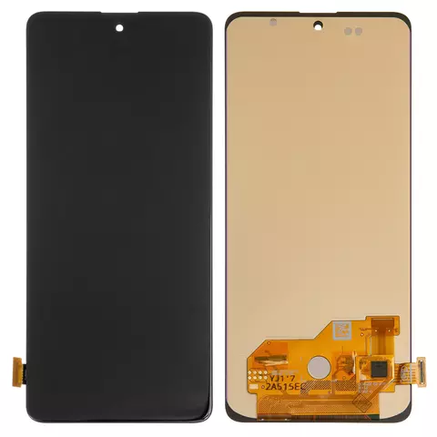 Дисплей для Samsung A516F Galaxy A51 5G, чорний, без рамки, High Copy, (OLED)
