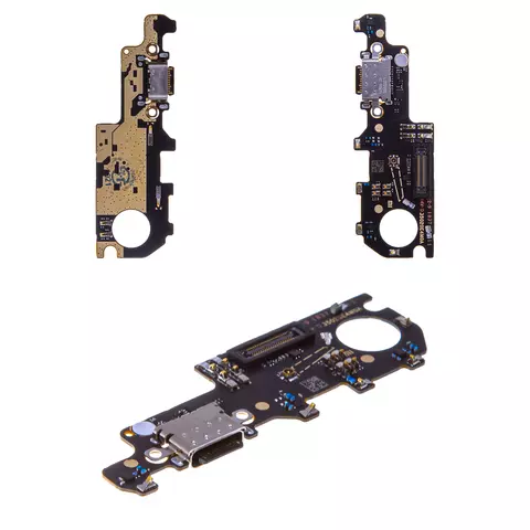 Шлейф для Xiaomi Mi Max 3, мікрофона, конектора зарядки, Original (PRC), плата зарядки, M1804E4A