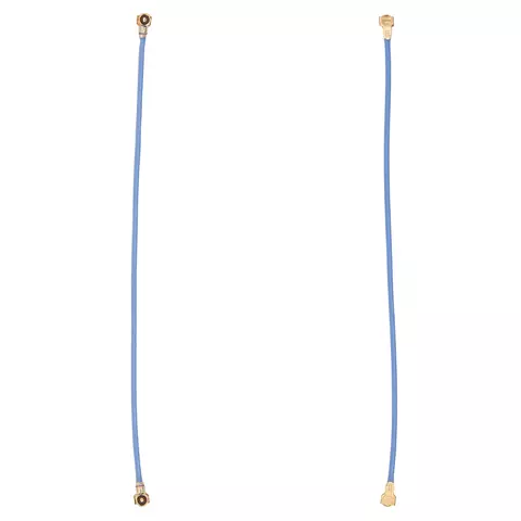 Шлейф для Samsung A326 Galaxy A32 5G, A505F/DS Galaxy A50, коаксіальний RF кабель, синій, 131 mm
