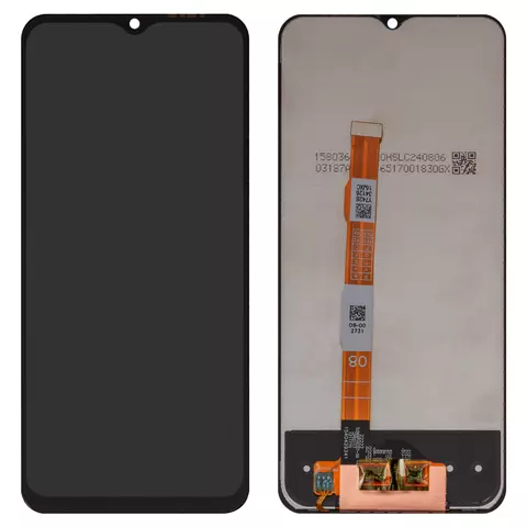 Дисплей для Vivo Y33s, Y55s 5G, Y76s, чорний, без рамки, High Copy, #1540429341, 1540424000