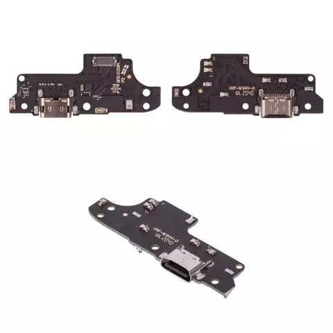 Шлейф для Motorola Moto E7 XT2095, конектора зарядки, High Copy, плата зарядки
