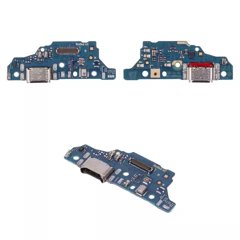 Шлейф для Motorola Moto G13, конектора зарядки, з мікрофоном, High Copy, плата зарядки