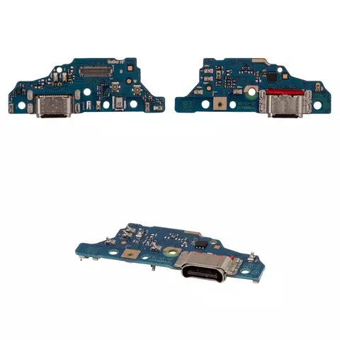 Шлейф для Motorola Moto G23 XT2333, конектора зарядки, з мікрофоном, High Copy, плата зарядки