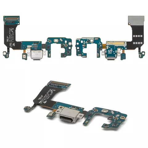 Шлейф для Samsung G950F Galaxy S8, конектора зарядки, з мікрофоном, Original (PRC)