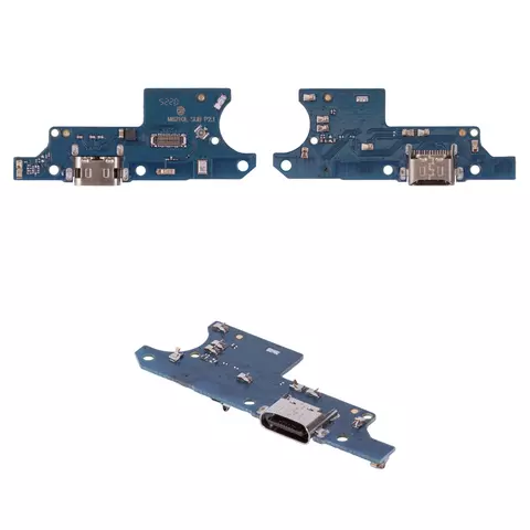 Шлейф для Motorola Moto E7 Power PAMH0001IN, конектора зарядки, High Copy, плата зарядки
