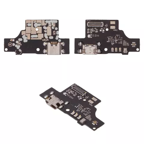 Шлейф для ZTE Blade A7 (2019) , конектора зарядки, з мікрофоном, Сopy, плата зарядки