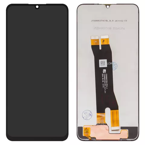 Дисплей для ZTE Blade A35, Blade A55, чорний, без рамки, Original (PRC), JTD068037X0-FPCA_A