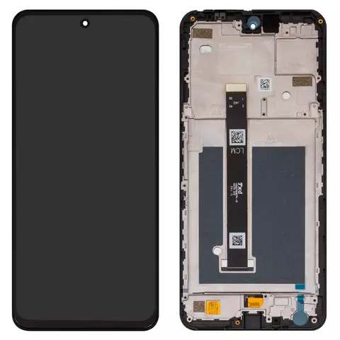 Дисплей для ZTE Nubia Focus Pro, чорний, з рамкою, Original (PRC), TXDI670EBEPX-19