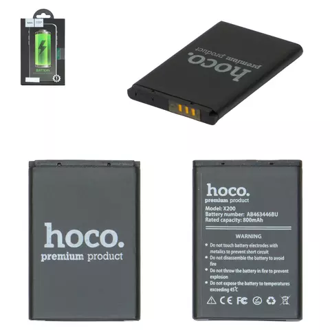 Акумулятор Hoco AB463446BU для Samsung E250, Li-Polymer, 3,7 В, 800 мАг